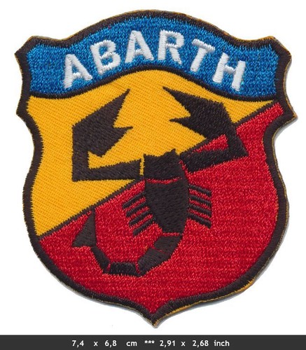 Abarth classic aufnäher - classic,