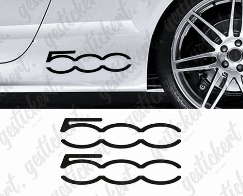 Aufkleber für fiat - cm,