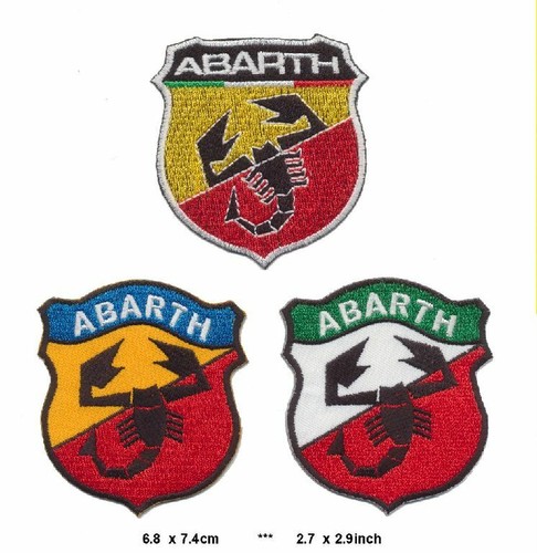 Abarth aufnäher aufbügler - abarth,