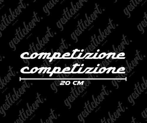 Cm competizione - 2x,