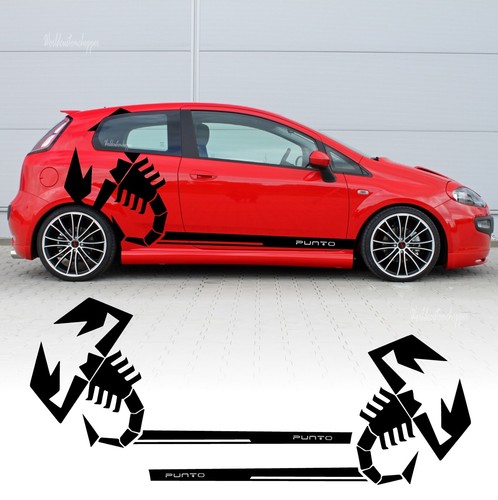 Aufkleber sticker fiat grande - sticker,