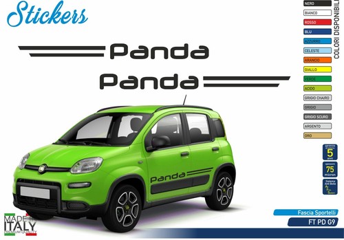 Adesivo fiat panda - 2,