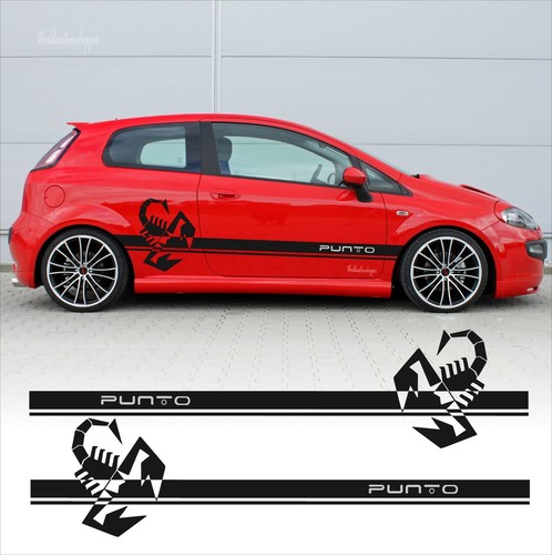 Aufkleber fiat grande - grande, punto